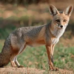 Foto de Raposa de Bengala de lado
