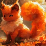Vulpix, um dos pokémons que são raposas